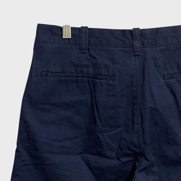 NWT J. Crew Flat Front Chino Gramercy Shorts Men's Sz 31W Navy Blue Summer Prepp - Picture 13 of 16
